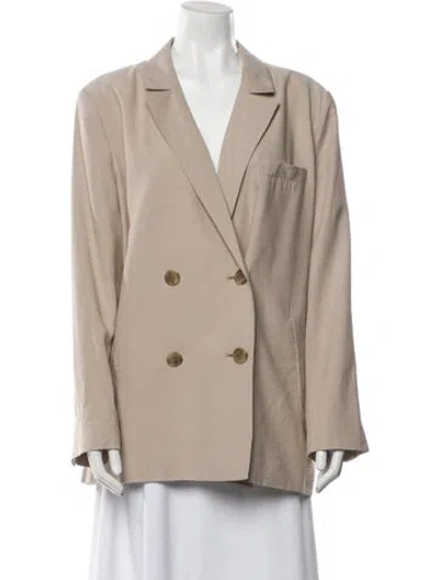 Pre-owned Jenni Kayne Blazer In Neutral
