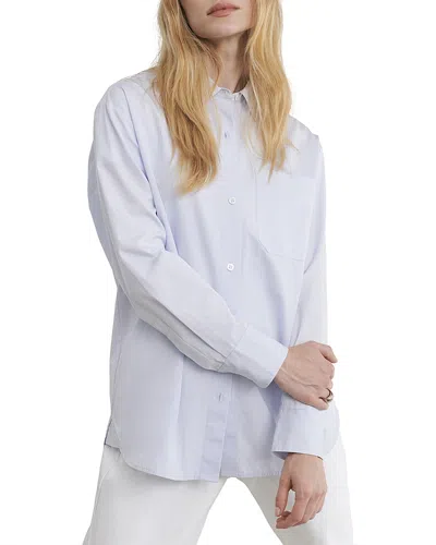 Jenni Kayne Boyfriend Shirt In French Blue