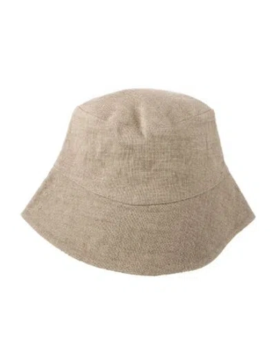 Pre-owned Jenni Kayne Bucket Hat W/tags In Neutral