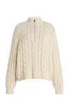Jenni Kayne Cable-knit Cotton Sweater