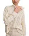 Jenni Kayne Cable Knit Sweater In Neutral