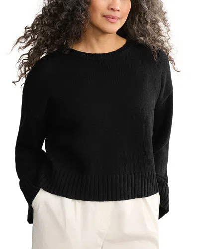 Jenni Kayne Cameron Crewneck Sweater In Black