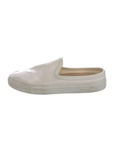 Pre-owned Jenni Kayne Canvas Sneakers In White