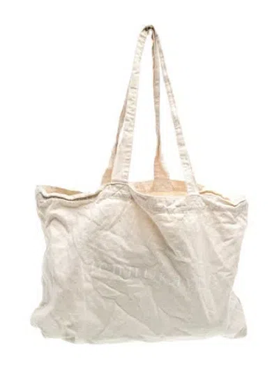 Pre-owned Jenni Kayne Canvas Tote In Neutrals