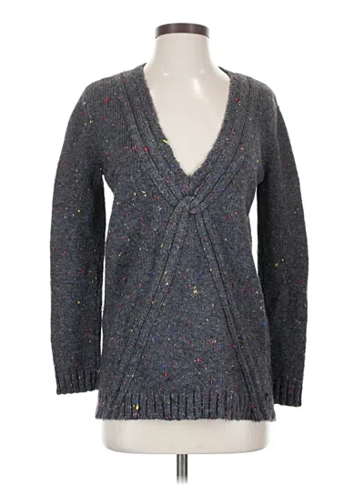 Pre-owned Jenni Kayne Cardigan Sweater In Gray