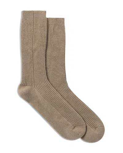 Jenni Kayne Cashmere Blend Socks In Caramel