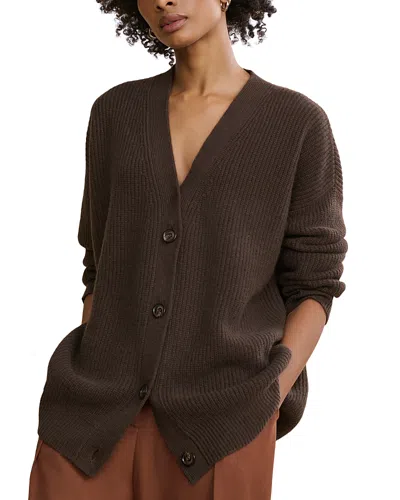 Jenni Kayne Cashmere Cocoon Cardigan In Brown