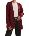 Jenni Kayne Cashmere Cocoon Cardigan In Burgundy