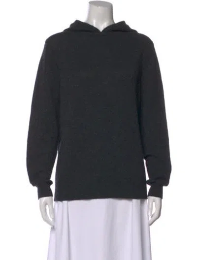 Pre-owned Jenni Kayne Cashmere Crew Neck Sweater In Gray