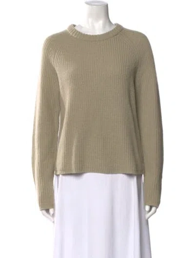 Pre-owned Jenni Kayne Cashmere Crew Neck Sweater In Neutral
