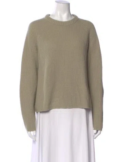 Pre-owned Jenni Kayne Cashmere Crew Neck Sweater In Neutral