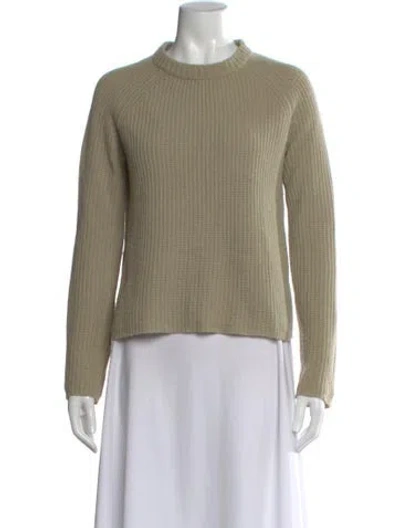 Pre-owned Jenni Kayne Cashmere Crew Neck Sweater In Neutral