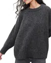 Jenni Kayne Cashmere Crewneck Sweater In Charcoal