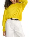 Jenni Kayne Cashmere Crewneck Sweater In Yellow