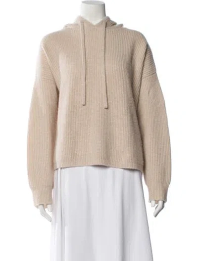 Pre-owned Jenni Kayne Cashmere Mock Neck Sweater In Neutral