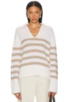 Jenni Kayne Phoebe Cashmere Polo Sweater