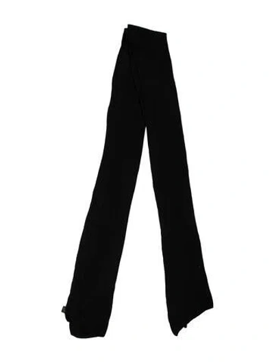 Pre-owned Jenni Kayne Cashmere Scarf In Black