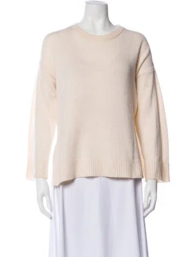 Pre-owned Jenni Kayne Cashmere Scoop Neck Sweater In Multi