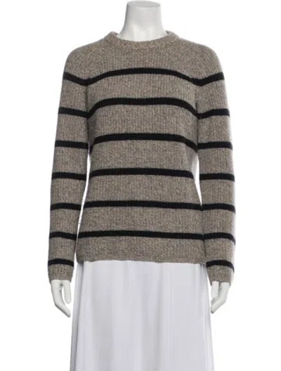 Pre-owned Jenni Kayne Cashmere Striped Sweater In Multicolor