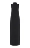 Jenni Kayne Celia Cotton-cashmere Sweater Dress In Black