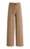 Jenni Kayne Chalet Wool-blend Pants In Brown
