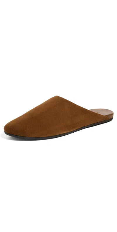 Jenni Kayne Chandler Mules Whiskey In Animal Print