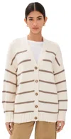 JENNI KAYNE CHLOE CARDIGAN IVORY/TAUPE