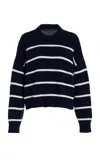 Jenni Kayne Chloe Striped Sweater In Navy