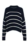 Jenni Kayne Chloe Striped Cotton Sweater