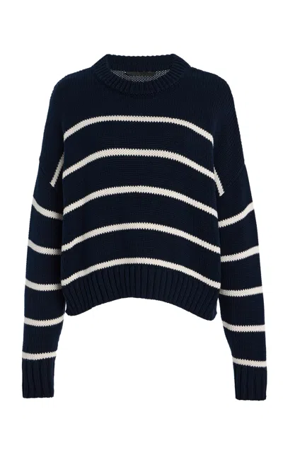 Jenni Kayne Chloe Striped Cotton Sweater