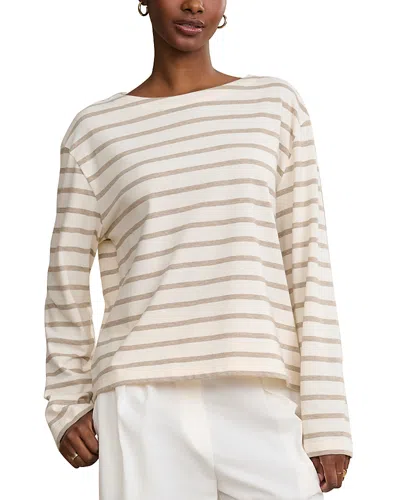 Jenni Kayne Claude Striped Top In White