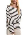 Jenni Kayne Claude Striped Top In White