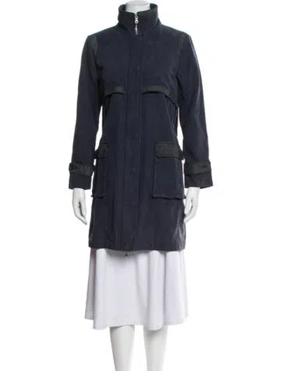 Pre-owned Jenni Kayne Coat In Blue