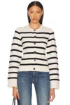 Jenni Kayne Cooper Cardigan In Stripe