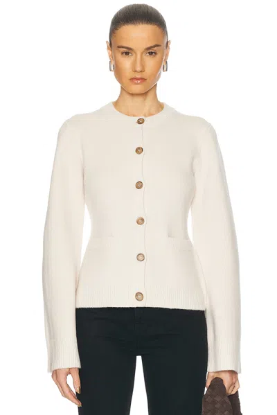 Jenni Kayne Cooper Cardigan In Warm Ivory