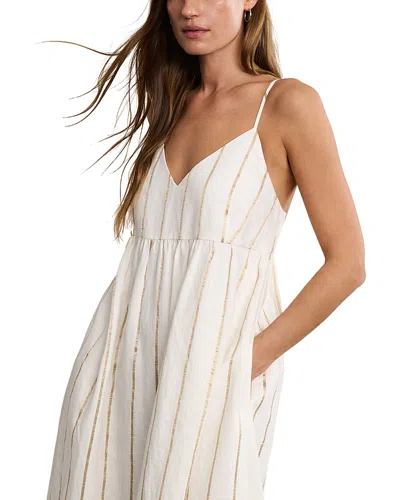 Jenni Kayne Cove Striped Maxi Dress In Gold Stripe