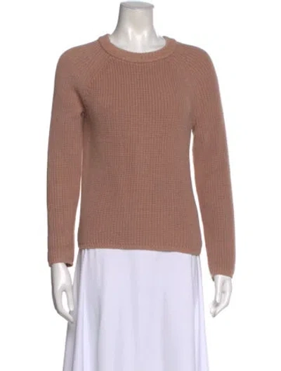 Pre-owned Jenni Kayne Crew Neck Long Sleeve Sweatshirt In Neutral