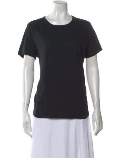 Pre-owned Jenni Kayne Crew Neck Short Sleeve T-shirt In Black