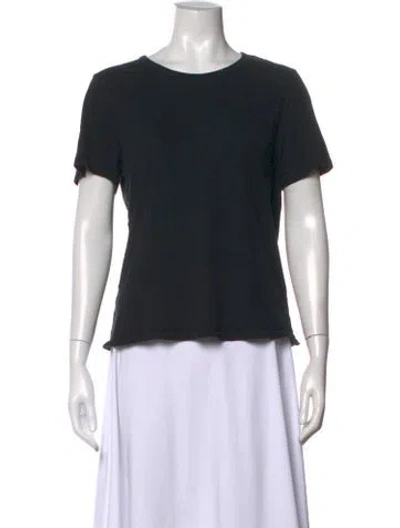 Pre-owned Jenni Kayne Crew Neck Short Sleeve T-shirt In Black