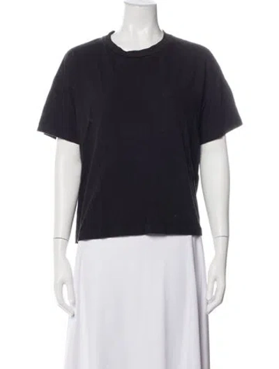 Pre-owned Jenni Kayne Crew Neck Short Sleeve T-shirt In Black