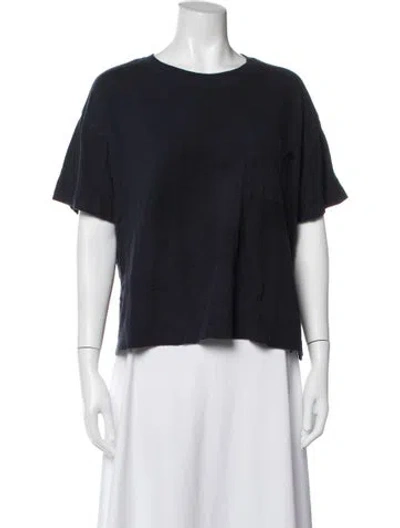 Pre-owned Jenni Kayne Crew Neck Short Sleeve T-shirt In Black