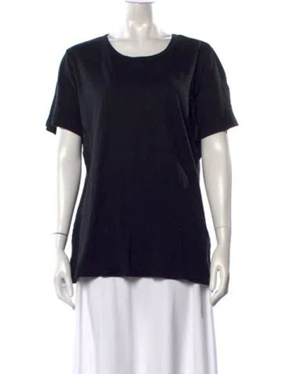 Pre-owned Jenni Kayne Crew Neck Short Sleeve T-shirt In Black