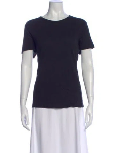 Pre-owned Jenni Kayne Crew Neck Short Sleeve T-shirt In Blue