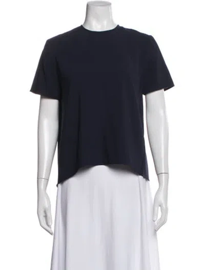 Pre-owned Jenni Kayne Crew Neck Short Sleeve T-shirt In Blue