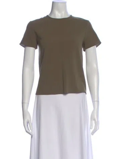 Pre-owned Jenni Kayne Crew Neck Short Sleeve T-shirt In Green