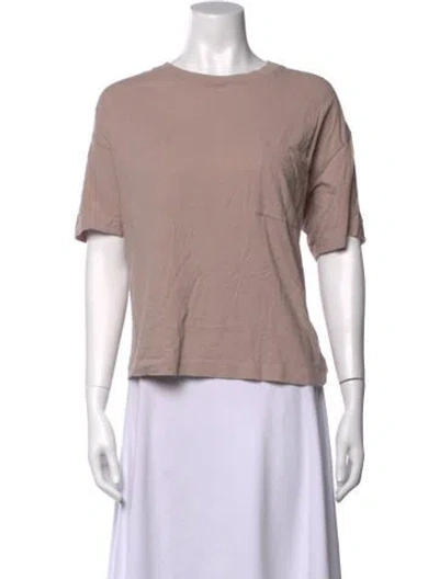 Pre-owned Jenni Kayne Crew Neck Short Sleeve T-shirt In Pink