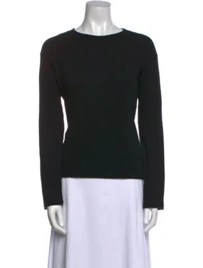 Pre-owned Jenni Kayne Crew Neck Sweater In Black