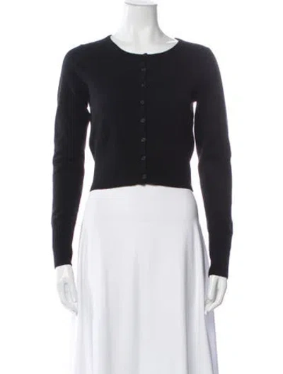Pre-owned Jenni Kayne Crew Neck Sweater In Black