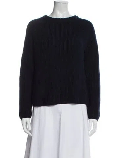 Pre-owned Jenni Kayne Crew Neck Sweater In Blue