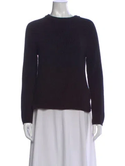 Pre-owned Jenni Kayne Crew Neck Sweater In Blue